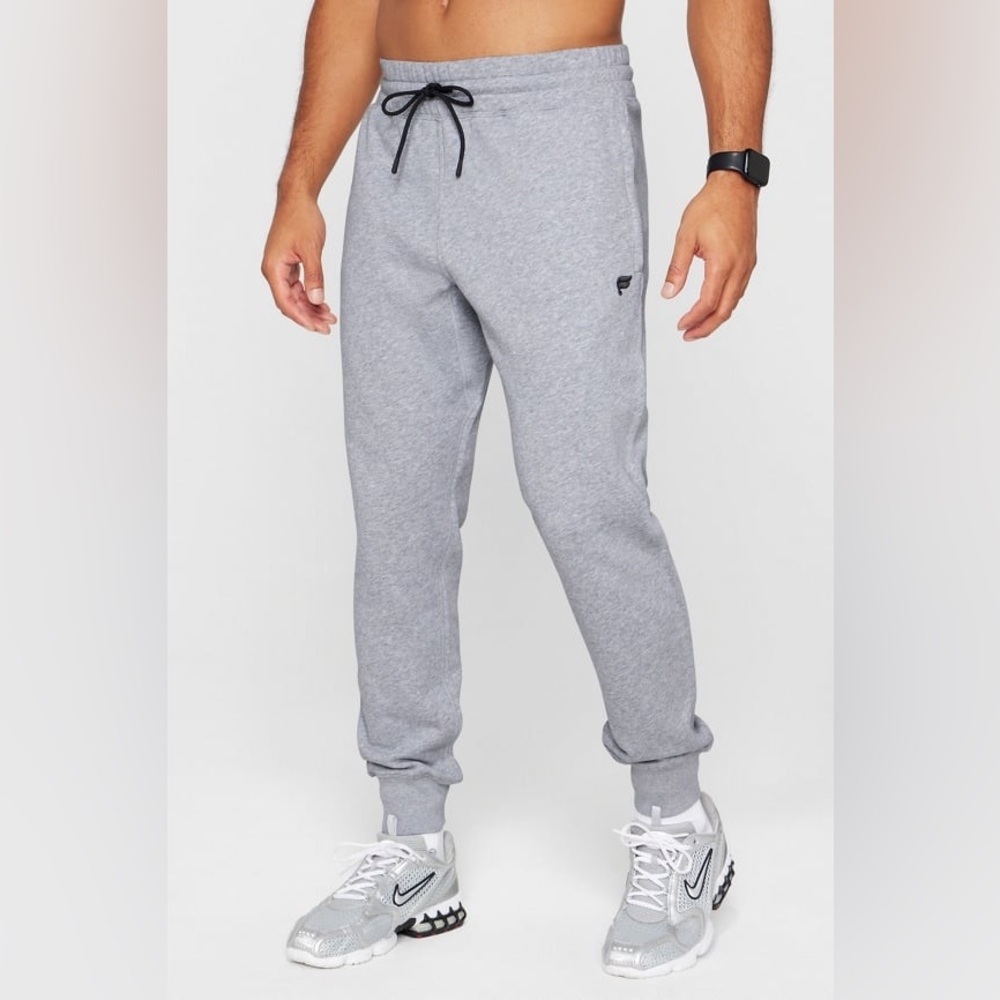 NWT Fabletics The Year Riund Terry Jogger Classic Grey Heather S Y72